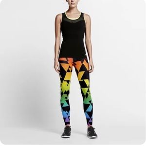 Nike rainbow Be True LGBTQ gay pants pride legging tights XS